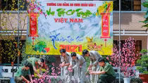 Cao đẳng ANND I với nhiều hoạt động vui xuân ý nghĩa cho học viên Campuchia