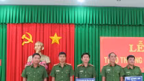 Khen thưởng 3 tập thể xuất sắc đấu tranh, phòng chống tội phạm