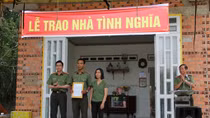 Tổng cục Hậu cần - Kỹ thuật tặng nhà tình nghĩa cho cán bộ khó khăn