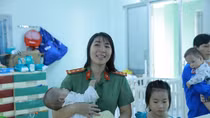 Tuổi trẻ Công an tỉnh Bình Dương với ngày Chủ nhật tình nguyện