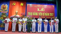  Học viện CSND trao bằng Tiến sỹ khu vực phía Nam 