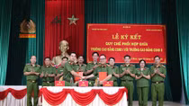Ký kết quy chế phối hợp đào tạo học viên CAND và hợp tác quốc tế