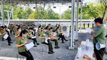 Tiêm vaccine phòng COVID-19 cho hơn 1 nghìn giáo viên, học viên ANND