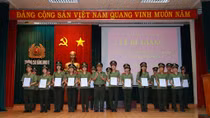 Trao bằng tốt nghiệp cho hơn 240 tân sỹ quan, hạ sỹ quan an ninh