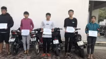  3 nhóm “quái xế” tụ tập "biểu diễn' đua xe trái phép