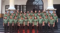 Thứ trưởng Lê Tấn Tới thăm và làm việc với Trường Đại học ANND