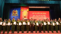 Tuyên dương học viên giỏi tiêu biểu tốt nghiệp các học viện, trường CAND