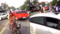 Truy tìm người tung clip sai sự thật về "giải cứu" ô tô nghi chở ma túy