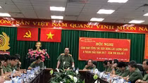 Giao ban công tác XDLL - CAND Cụm thi đua số 1