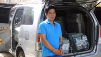 Ô tô du lịch vận chuyển 12500 bao thuốc lá lậu 