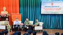 Tuổi trẻ Cục Quản lý xuất nhập cảnh khắc ghi lời Bác dạy