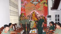 Công an Tây Ninh chúc mừng ngày truyền thống Bộ đội Biên phòng