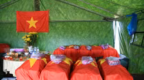 Tìm thấy 21 mộ liệt sĩ hy sinh trận đánh An Điền tại Bình Dương