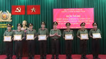Khen thưởng các tập thể, cá nhân xuất sắc công tác Cảnh vệ phía Nam