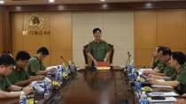 Thứ trưởng Nguyễn Văn Sơn kiểm tra công trình trụ sở Bộ và công tác quản lý đất an ninh