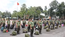 Hơn 250 học viên ANND ra quân hỗ trợ Bình Dương và Long An