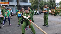 Gần 200 Cảnh sát tham gia hội thao Cao đẳng CSND II