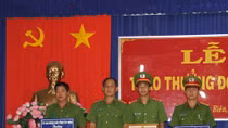 Khen thưởng 3 tập thể xuất sắc đấu tranh, phòng chống tội phạm