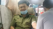 Tuổi trẻ Bộ Tư lệnh Cảnh vệ tranh thủ ngày chủ nhật hiến máu cứu người
