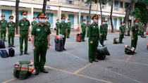 Sinh viên Đại học CSND ra quân phòng chống dịch bệnh COVID-19