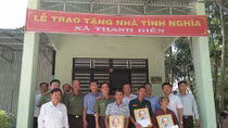 Tổng cục Hậu Cần - Kỹ Thuật tặng nhà tình nghĩa tại Tây Ninh