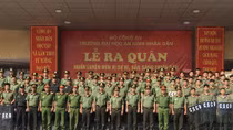 Ra quân huấn luyện đơn vị dự bị chiến đấu Đại học ANND