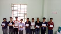 Bắt 10 đối tượng gây ra hàng loạt vụ cướp giật táo tợn