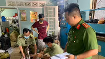 Đột kích cơ sở sản xuất giày giả các thương hiệu nổi tiếng 