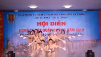 Đặc sắc đêm văn nghệ tri ân thầy, cô giáo CAND