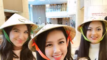 Thuỳ Tiên gây ấn tượng với nón lá tại Miss International 2018