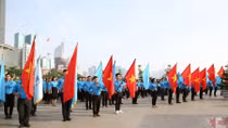 Hơn 1.000 thanh niên TP Hồ Chí Minh tham gia Hành trình “Tôi yêu Tổ quốc tôi” 