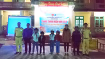 Tuyên truyền pháp luật ATGT cho đồng bào vùng cao Quảng Nam