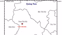 Liên tiếp xảy ra 4 trận động đất tại Quảng Nam