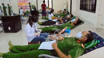 Sôi nổi Ngày hội hiến máu tình nguyện tại Công an Quảng Nam