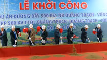 Khởi công các dự án đường dây 500kV