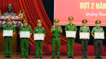 Khen thưởng nhiều tập thể, cá nhân có thành tích đấu tranh phòng chống tội phạm