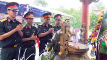 Khánh thành Bia tưởng niệm 21 liệt sĩ tại đường hành lang Trại Tiệp