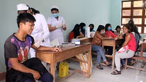 Khống chế ổ dịch bạch hầu tại trường học ở Quảng Nam
