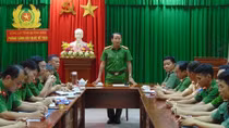 Tuổi trẻ Công an Quảng Nam xung kích tham gia chiến dịch cấp CCCD