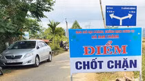 2 đối tượng biểu hiện say xỉn, hành hung nữ cán bộ tại chốt kiểm dịch