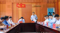 Ban Nội chính Trung ương làm việc tại Quảng Nam
