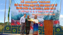 Khánh thành Nhà bia tưởng niệm Anh hùng, liệt sĩ tại Hóc Thượng