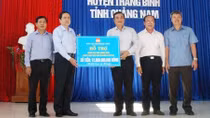 Hỗ trợ Quảng Nam, Quảng Ngãi khắc phục hậu quả bão lụt