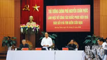Lực lượng Công an xung kích, đồng hành cùng Nhân dân phòng chống thiên tai