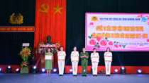 Thực hiện phong trào thi đua trong phụ nữ CA tỉnh Quảng Nam