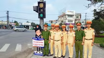 Triển khai mô hình “Giao lộ an toàn - văn minh” trên QL1A