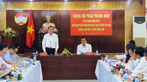Đoàn công tác Ủy ban Trung ương MTTQ Việt Nam làm việc tại Quảng Nam
