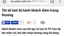 Đã bắt được nghi phạm đâm tài xế taxi trọng thương