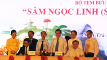Rộn ràng lễ hội sâm núi Ngọc Linh