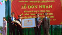 Địa điểm trận đánh 7 liệt sĩ Điện Nam được công nhận Di tích lịch sử cấp tỉnh